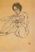 Nude Woman (mk12) Egon Schiele